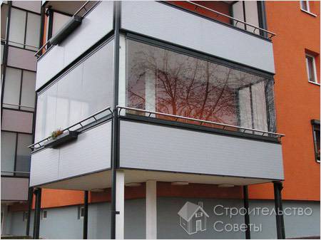 Особенности безрамного остекления