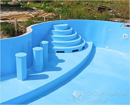 Бассейн из полипропилена своими руками