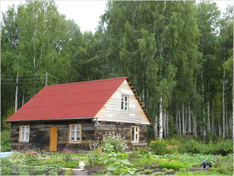 Дом из шпал своими руками