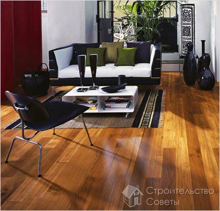 Как покрыть лаком деревянный пол