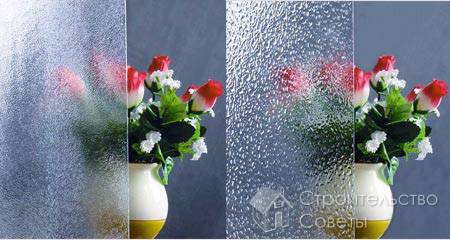 Стекло с узором