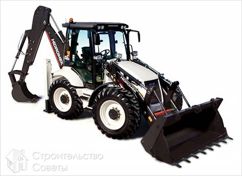 Экскаватор-погрузчик