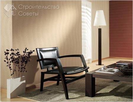 Характеристики фактурных обоев