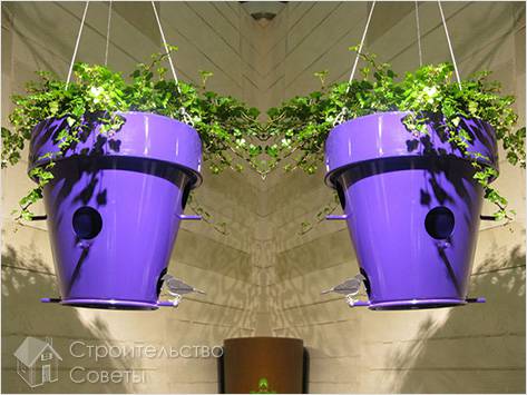 Горшки подвесные