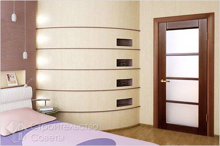 Как поставить стекло в дверь своими руками