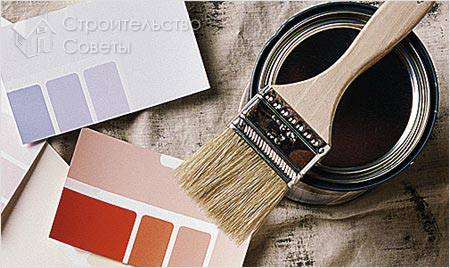 Особенности выбора краски для потолка и стен
