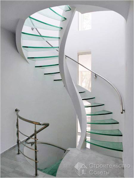 Стеклянная лестница