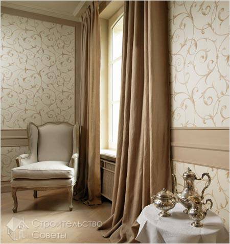 Текстильные обои