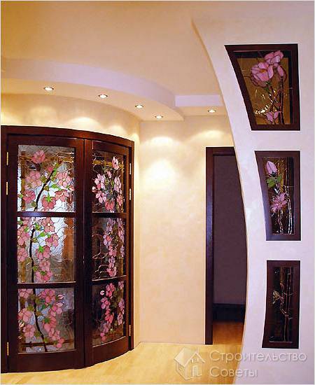 Красивые витражные элементы