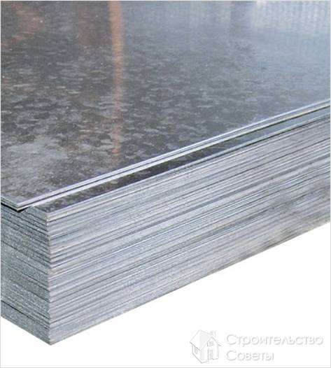 Листовая сталь для регистра