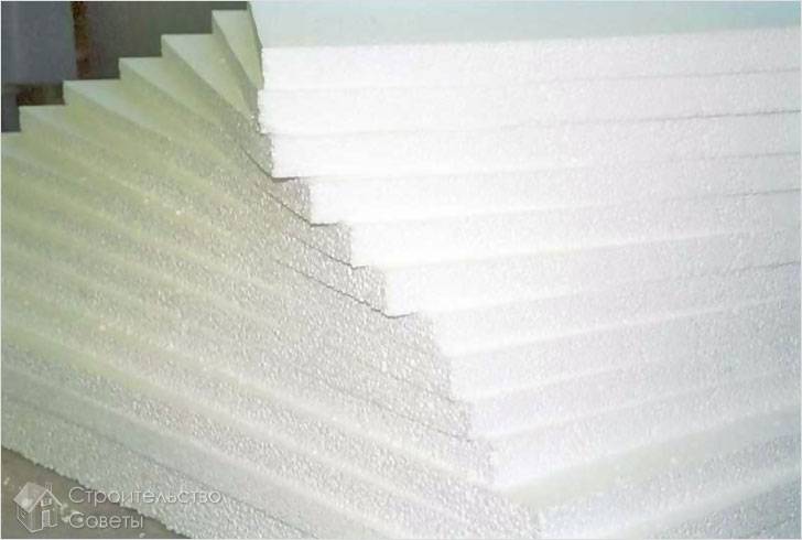 Листовой пенопласт для утепления