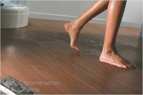 Причины скрипа ламината