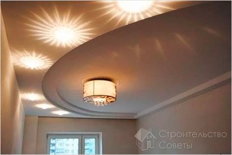 Пример подвесного потолка