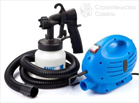 Преимущества работы краскопультом