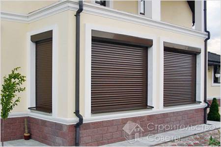 Характеристики роллет на окна
