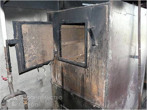 Самодельный пиролизный котел