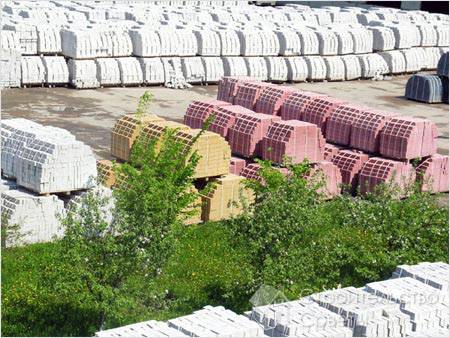 Силикатный кирпич различных расцветок