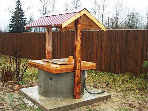 Сооружение колодца