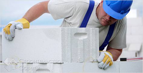 Строение из газобетона