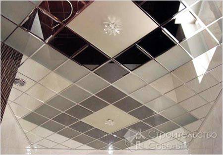 Как укладывать зеркальную плитку