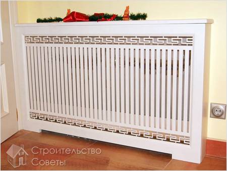 Как скрыть батарею отопления