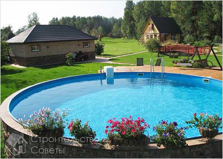 Каркасный бассейн своими руками