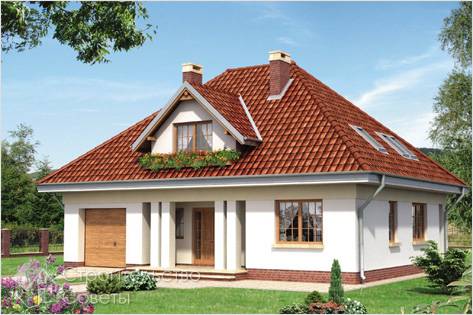 Строительство четырехскатной крыши