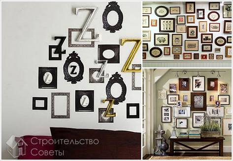 Декор стен своими руками