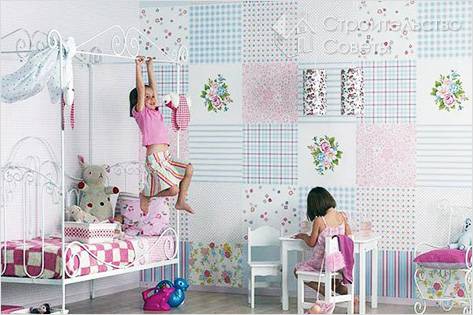 Декор стен в детской