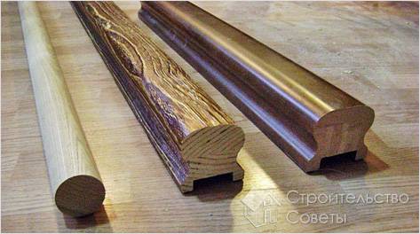 Деревянные поручни