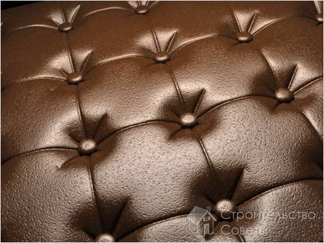 Дерматиновая обивка