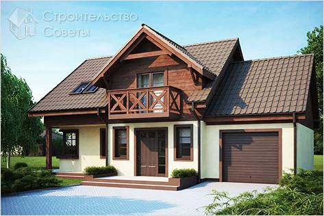 Дом с мансардным этажом