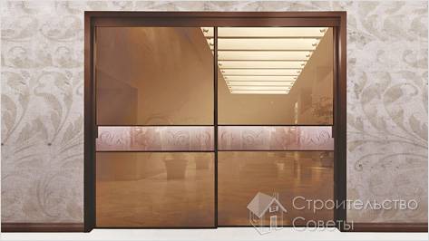 Двери из стекла