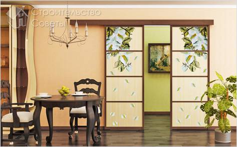 С декоративным рисунком