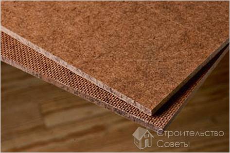 ДВП для пола