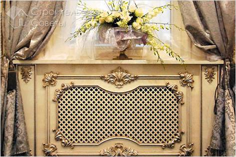 Как сделать экран для батареи