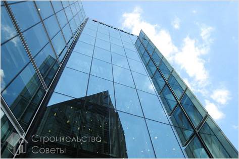 Особенности фасадного остекления зданий