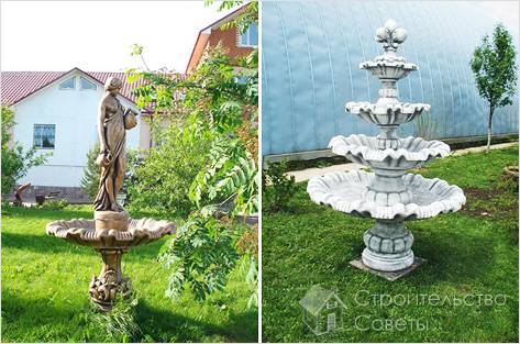 Фонтаны скульптуры