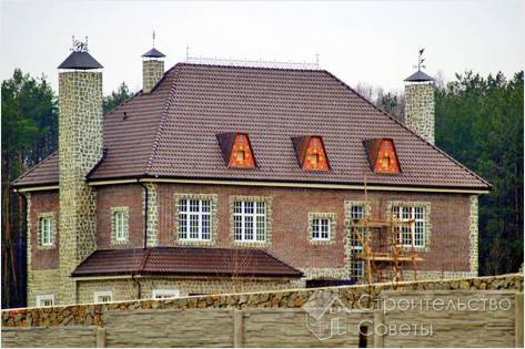 С мансардными окнами