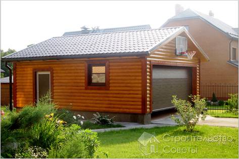 Как построить гараж на даче