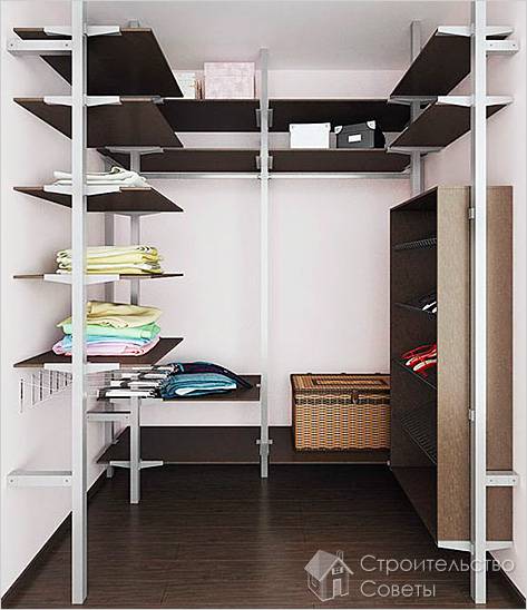 Гардеробная комната своими руками