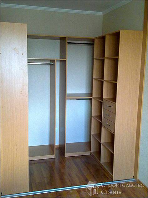 Гардеробная комната своими руками