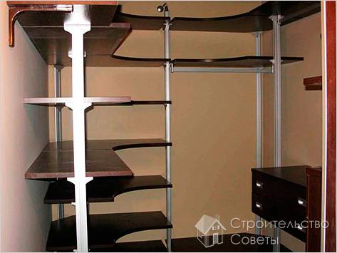 Гардеробная комната своими руками