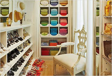 Гардеробная комната своими руками