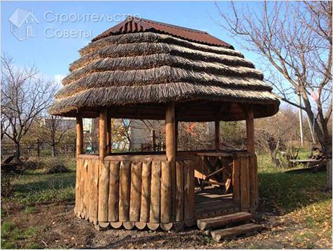 Характеристика камышовой крыши