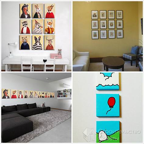 Декор стен своими руками