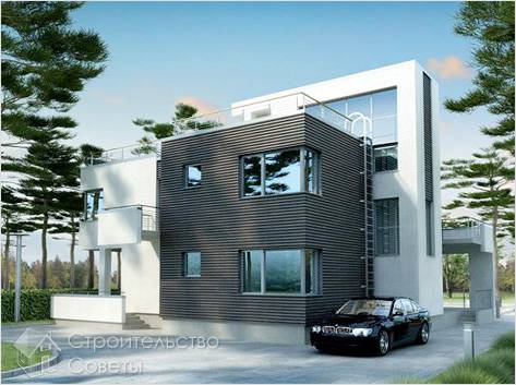 Индивидуальный проект коттеджа