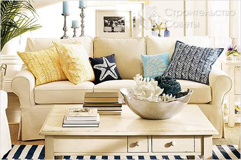 Оформление интерьера