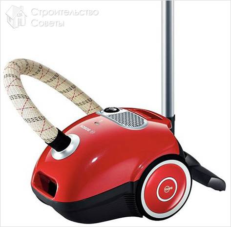 Использование пылесоса