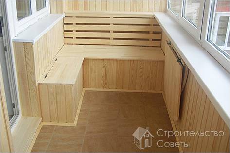 Как правильно обшить балкон